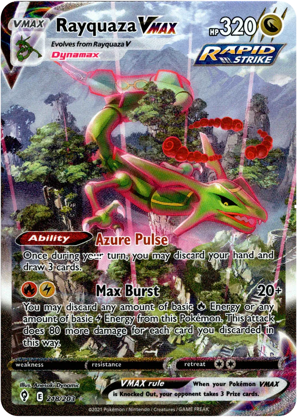 Rayquaza VMAX Alt Art